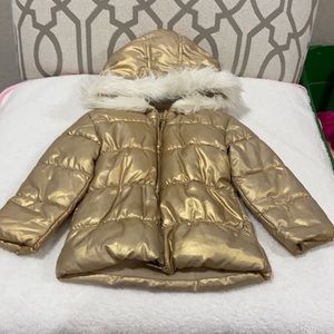 Infant girl puffer jacket